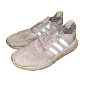 Adidas NMD R1 Boost Grey Silver Womens Running Shoes